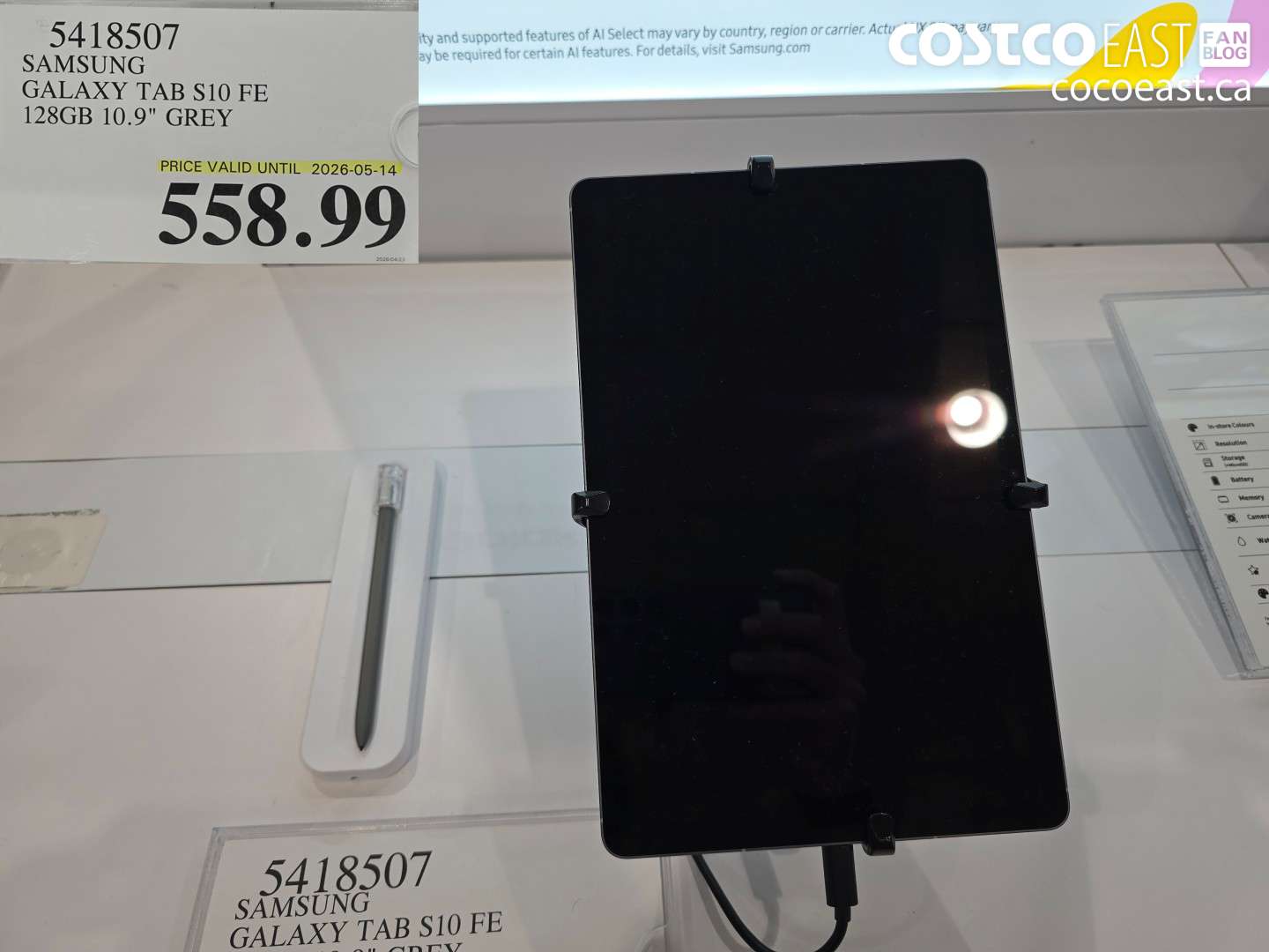 5418507 SAMSUNG GALAXY TAB S10 FE 128GB 10.9