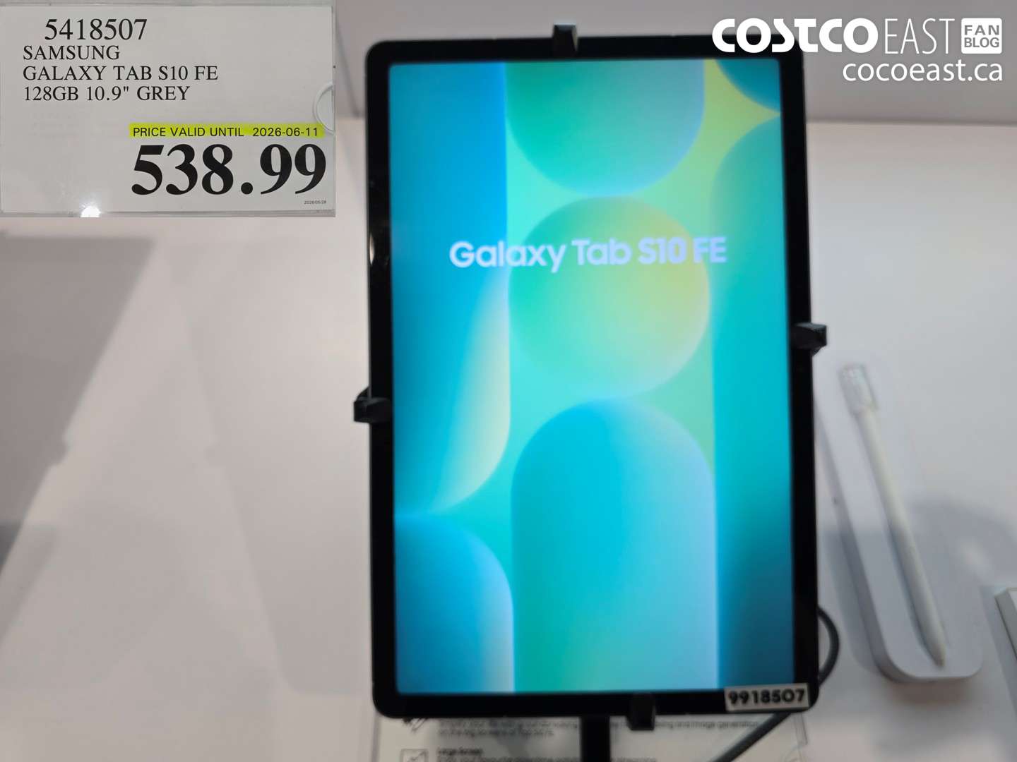 5418507 SAMSUNG GALAXY TAB S10 FE 128GB 10.9