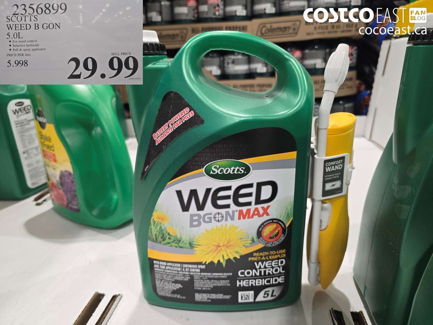 2356899 SCOTTS WEED B GON 5.0L $29.99