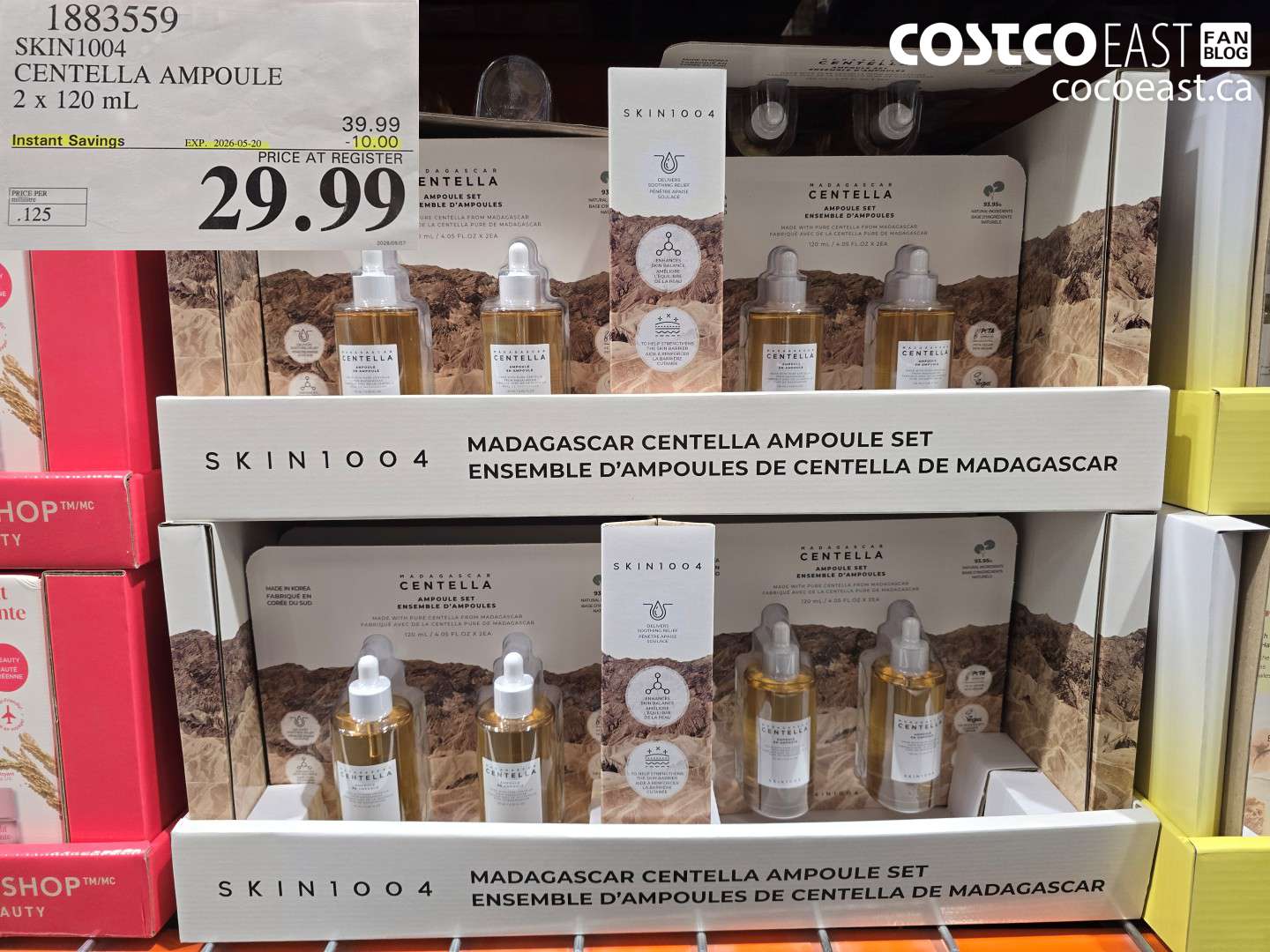 1883559 SKIN1004 CENTELLA AMPOULE 2 X 120 ML ($10.00 INSTANT SAVINGS EXPIRES ON 2026-05-20) $29.99