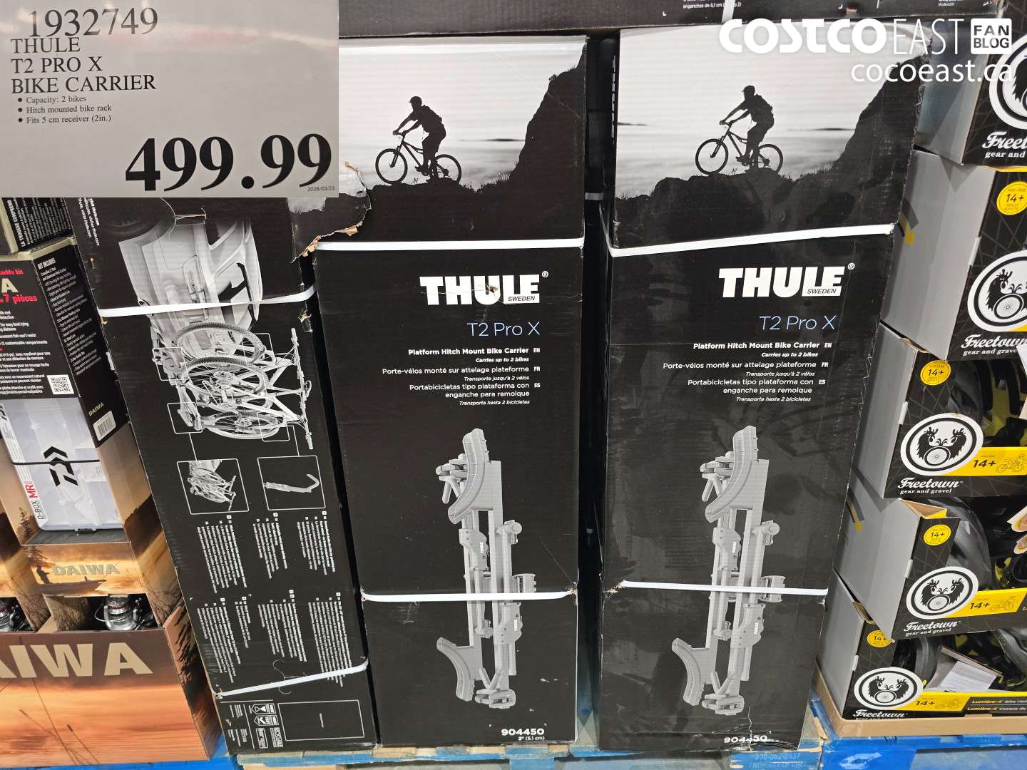 1932749 THULE T2 PRO X BIKE CARRIER $499.99