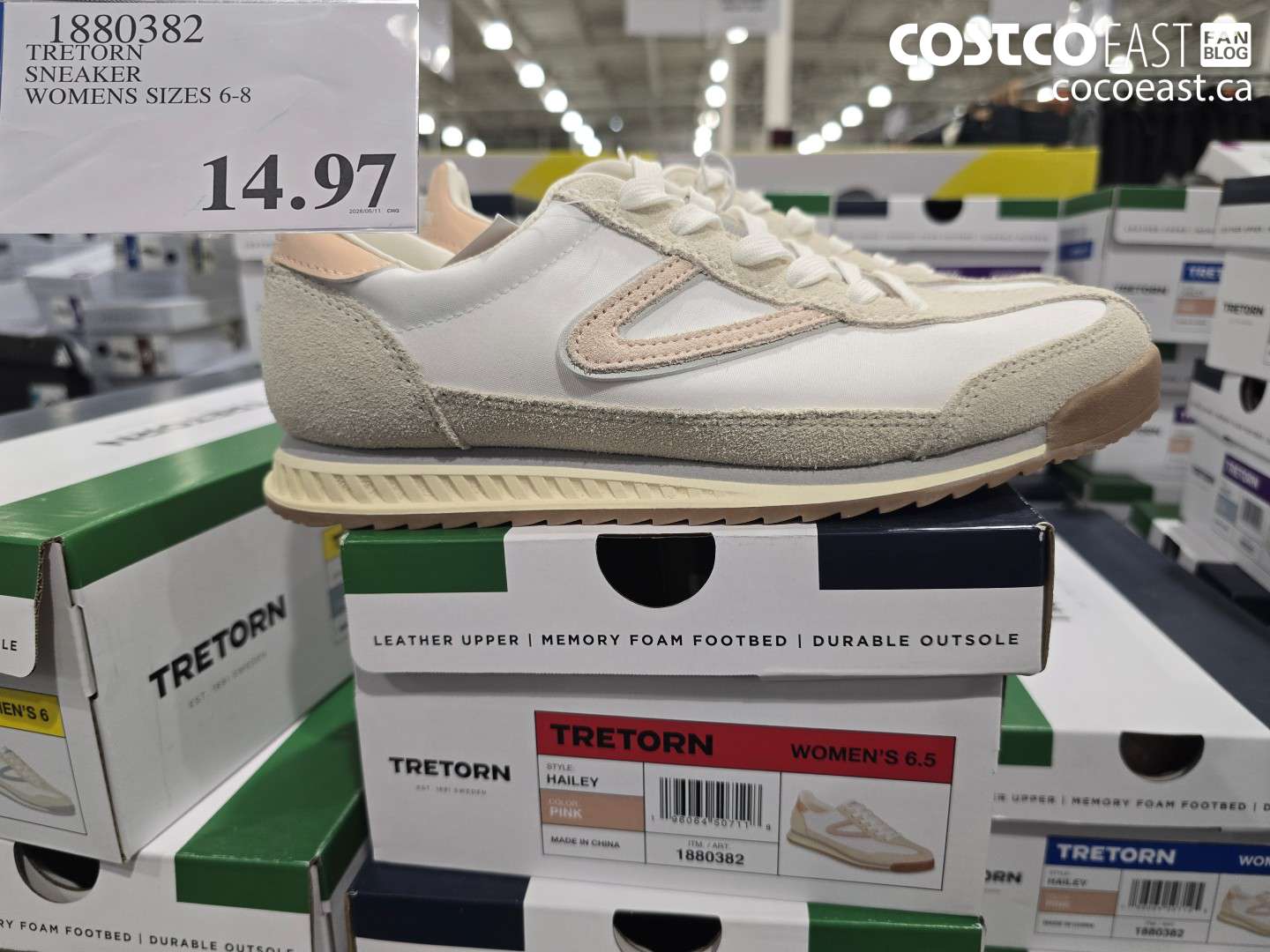 1880382 TRETORN SNEAKER WOMENS SIZES 6-8 $14.97