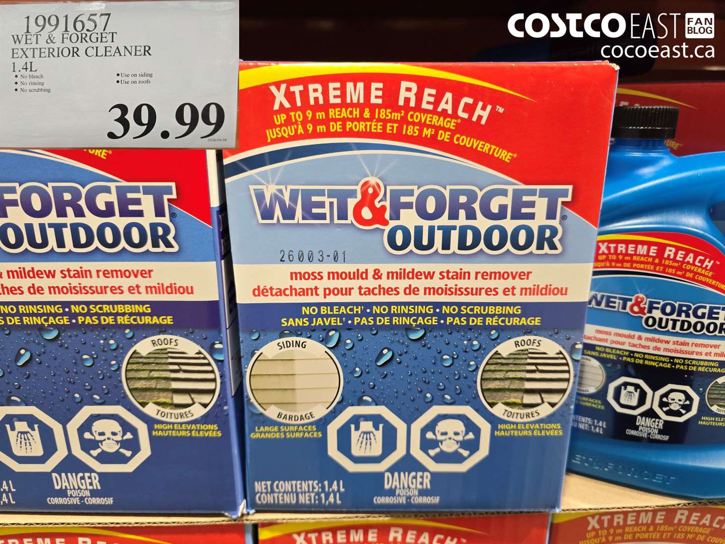 1991657 WET & FORGET EXTERIOR CLEANER 1.4L $39.99