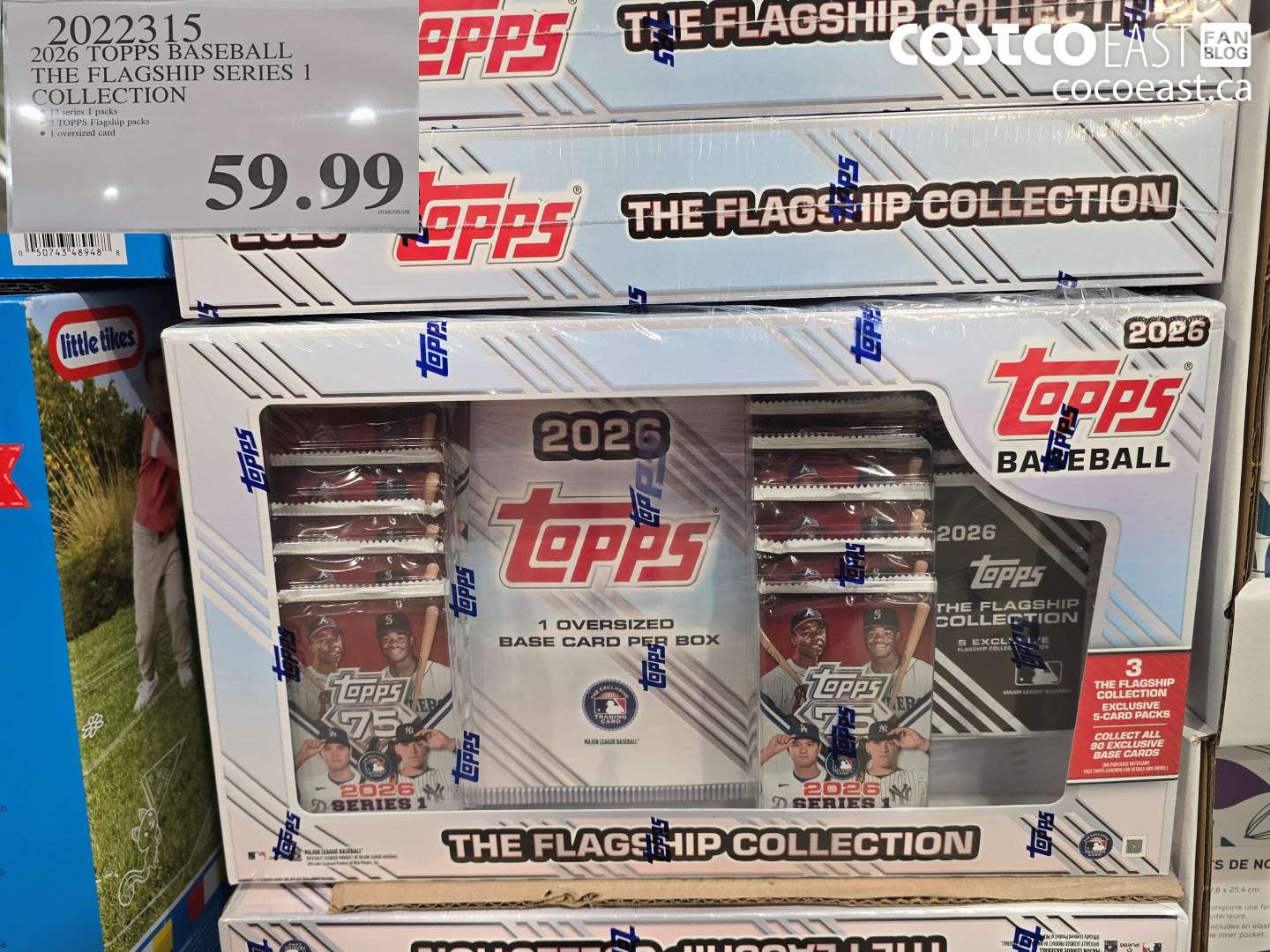 2022315 2026 TOPPS BASEBALL THE FLAGSHIP SERIES 1 COLLECTION $59.99