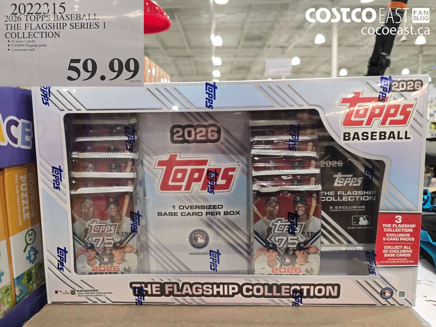 2022315 2026 TOPPS BASEBALL THE FLAGSHIP SERIES 1 COLLECTION $59.99