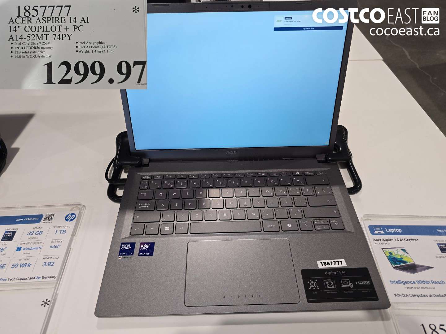 1857777 ACER ASPIRE 14 AI 14