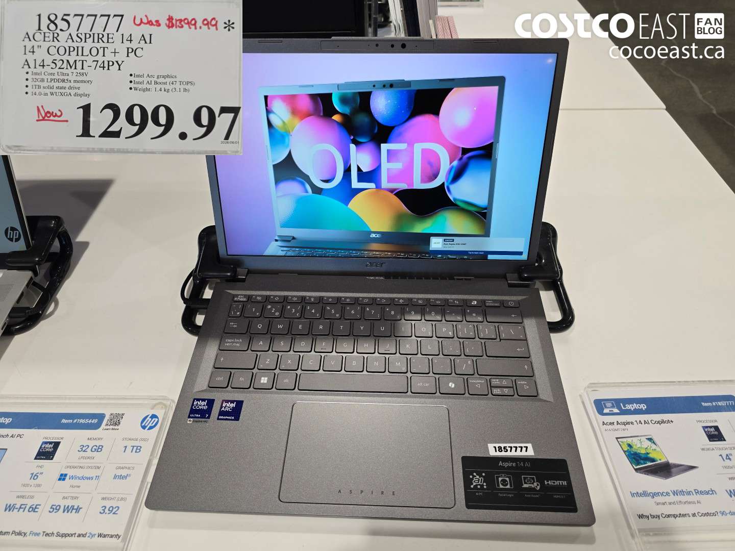 1857777 ACER ASPIRE 14 AI 14