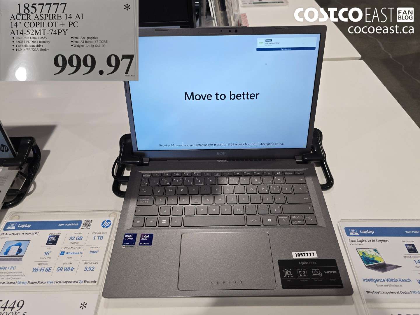 1857777 ACER ASPIRE 14 AI 14