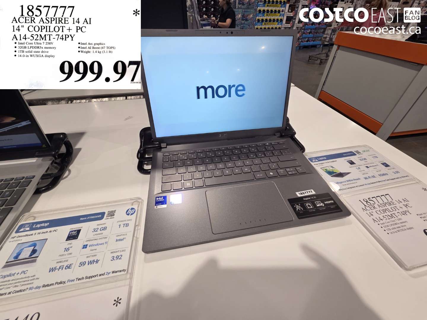 1857777 ACER ASPIRE 14 AI 14