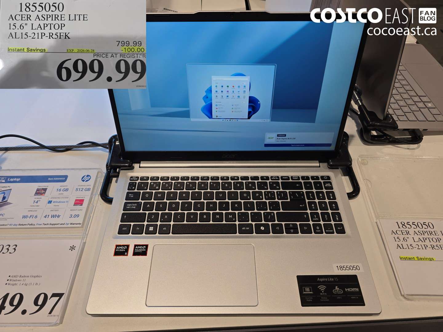 1855050 ACER ASPIRE LITE 15.6