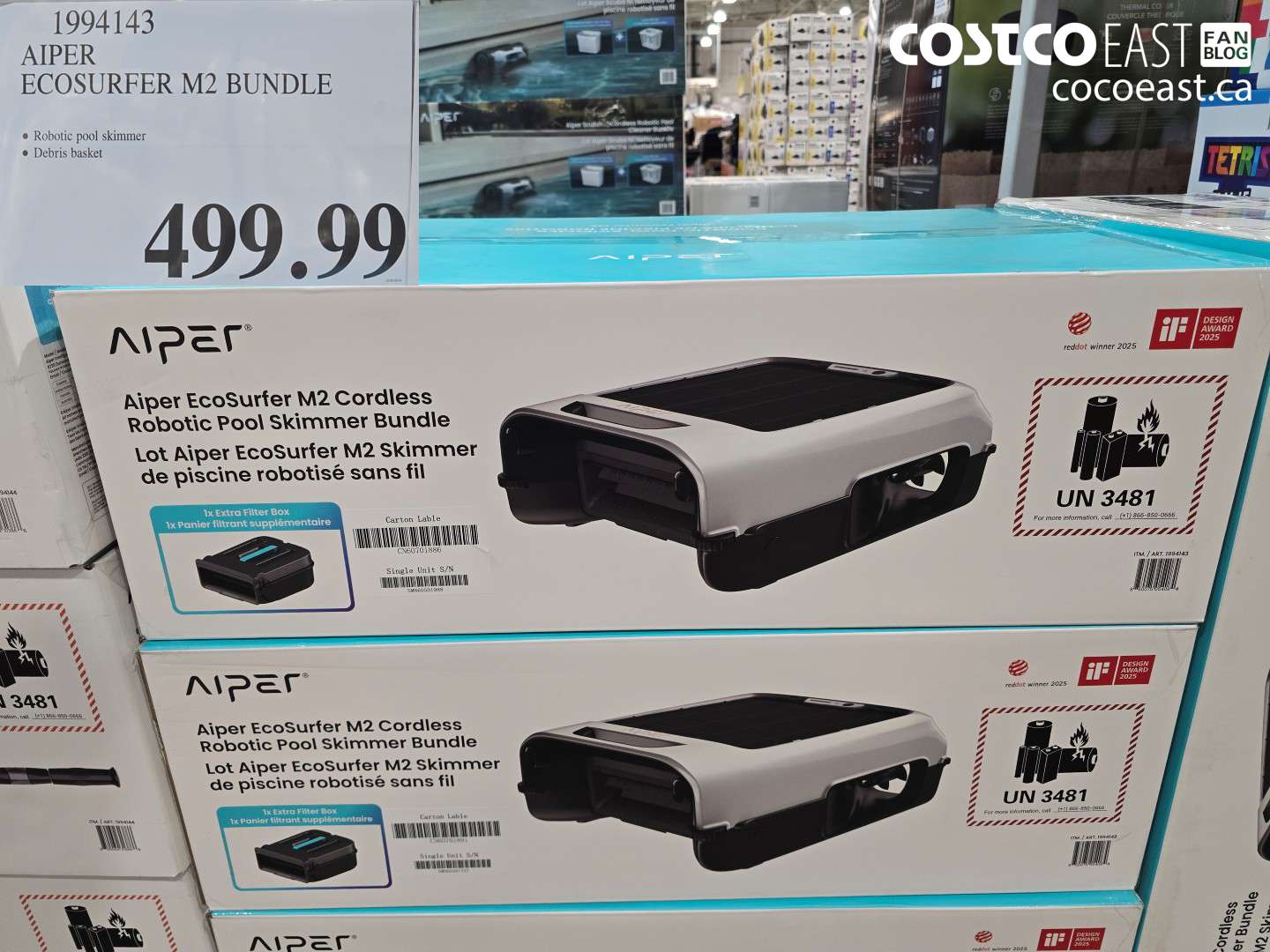1994143 AIPER ECOSURFER M2 BUNDLE $499.99