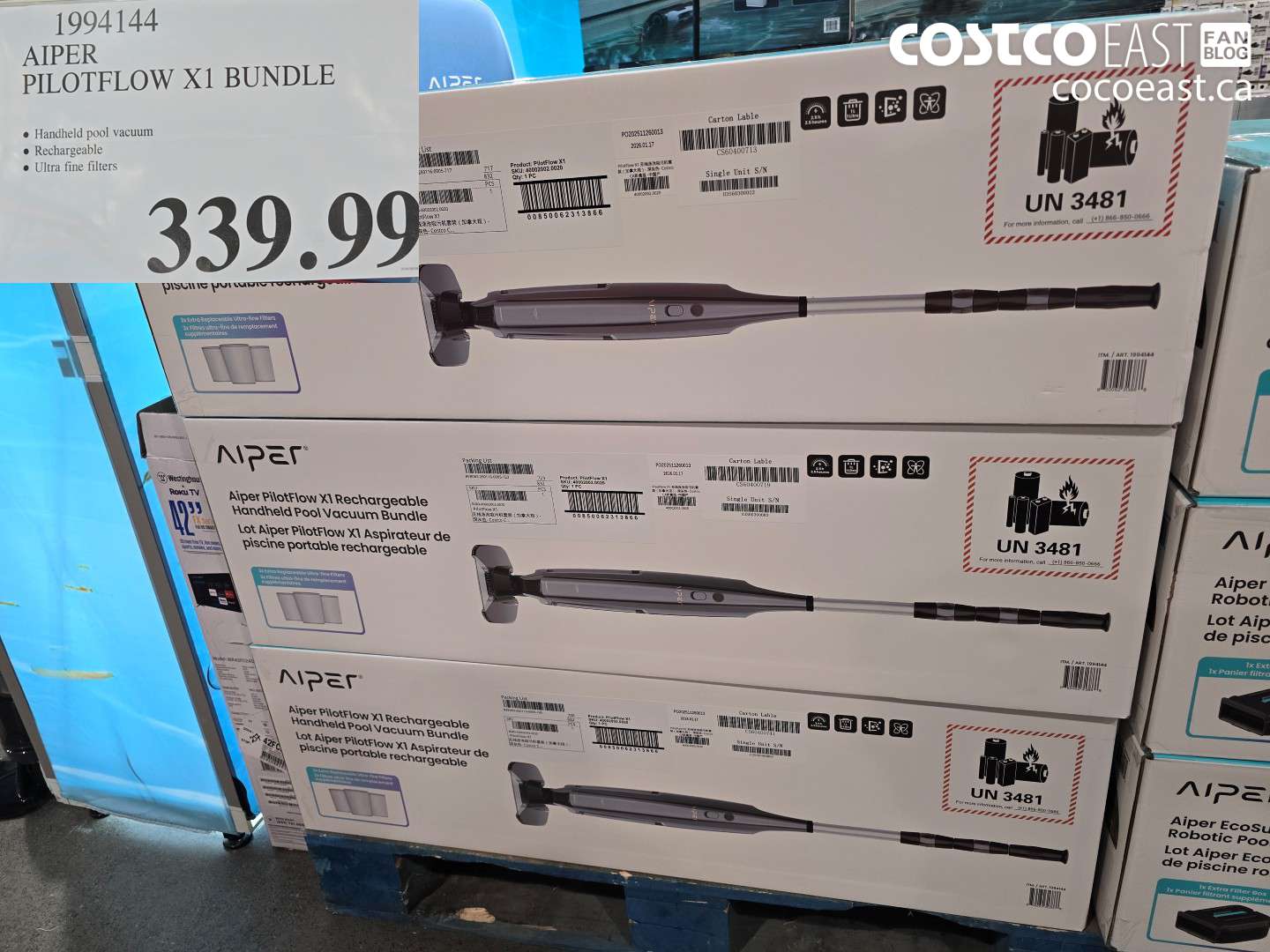 1994144 AIPER PILOTFLOW X1 BUNDLE $339.99