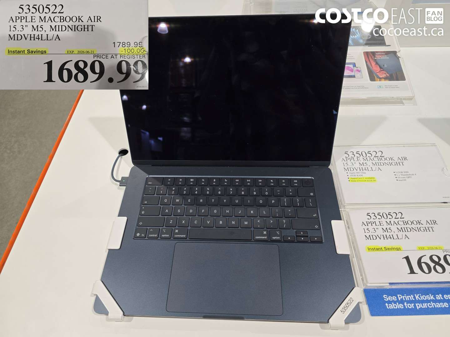 5350522 APPLE MACBOOK AIR 15.3