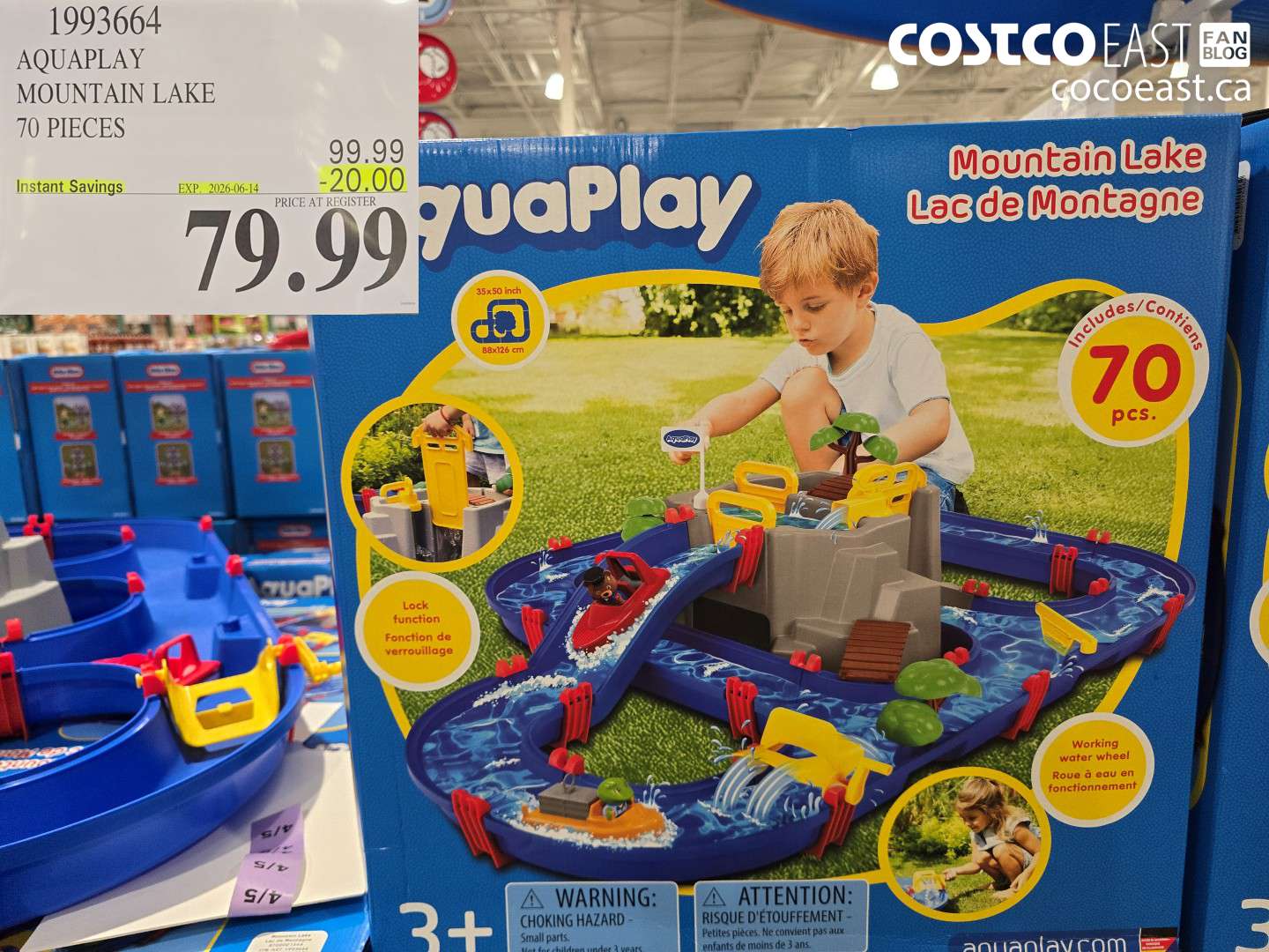 1993664 AQUAPLAY MOUNTAIN LAKE 70 PIECES ($20.00 INSTANT SAVINGS EXPIRES ON 2026-06-14) $79.99
