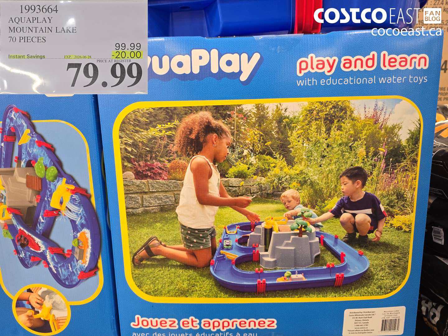 1993664 AQUAPLAY MOUNTAIN LAKE 70 PIECES ($20.00 INSTANT SAVINGS EXPIRES ON 2026-06-28) $79.99