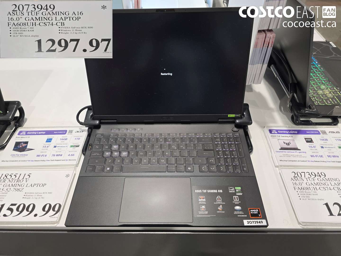 2073949 ASUS TUF GAMING A16 16.0