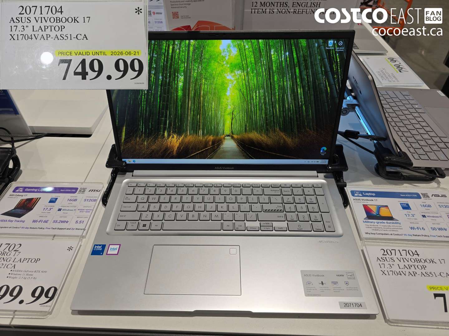 2071704 ASUS VIVOBOOK 17 17.3