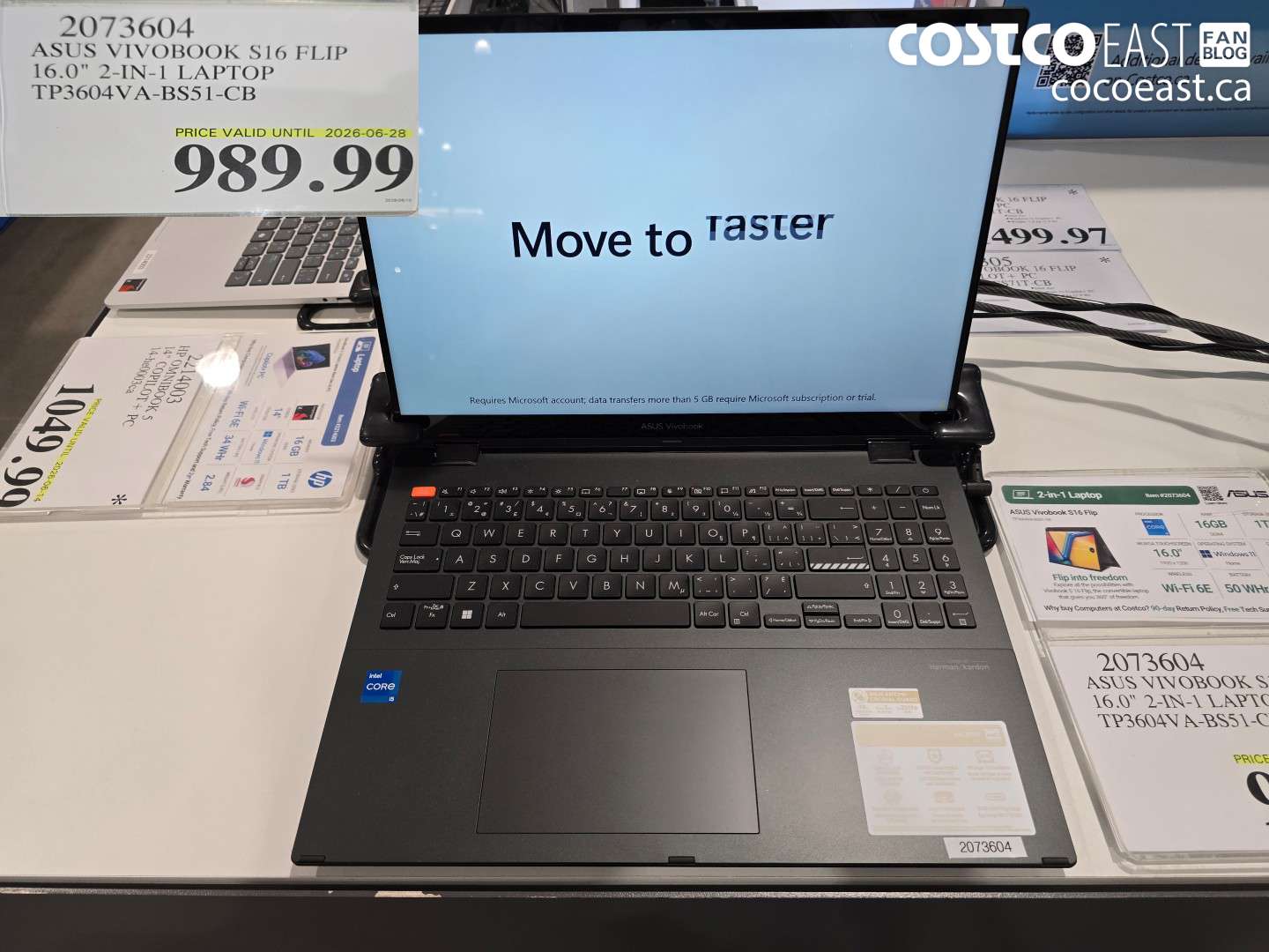 2073604 ASUS VIVOBOOK S16 FLIP 16.0