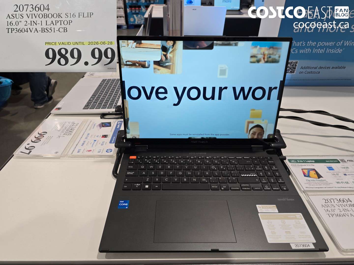 2073604 ASUS VIVOBOOK S16 FLIP 16.0