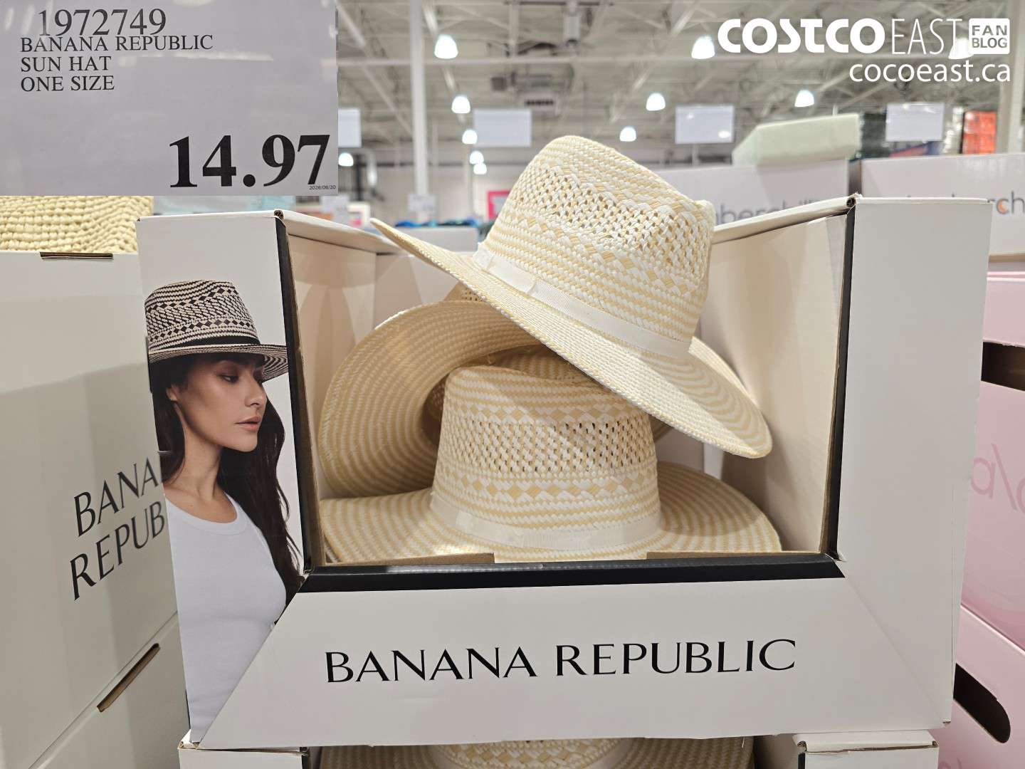 1972749 BANANA REPUBLIC SUN HAT ONE SIZE $14.97