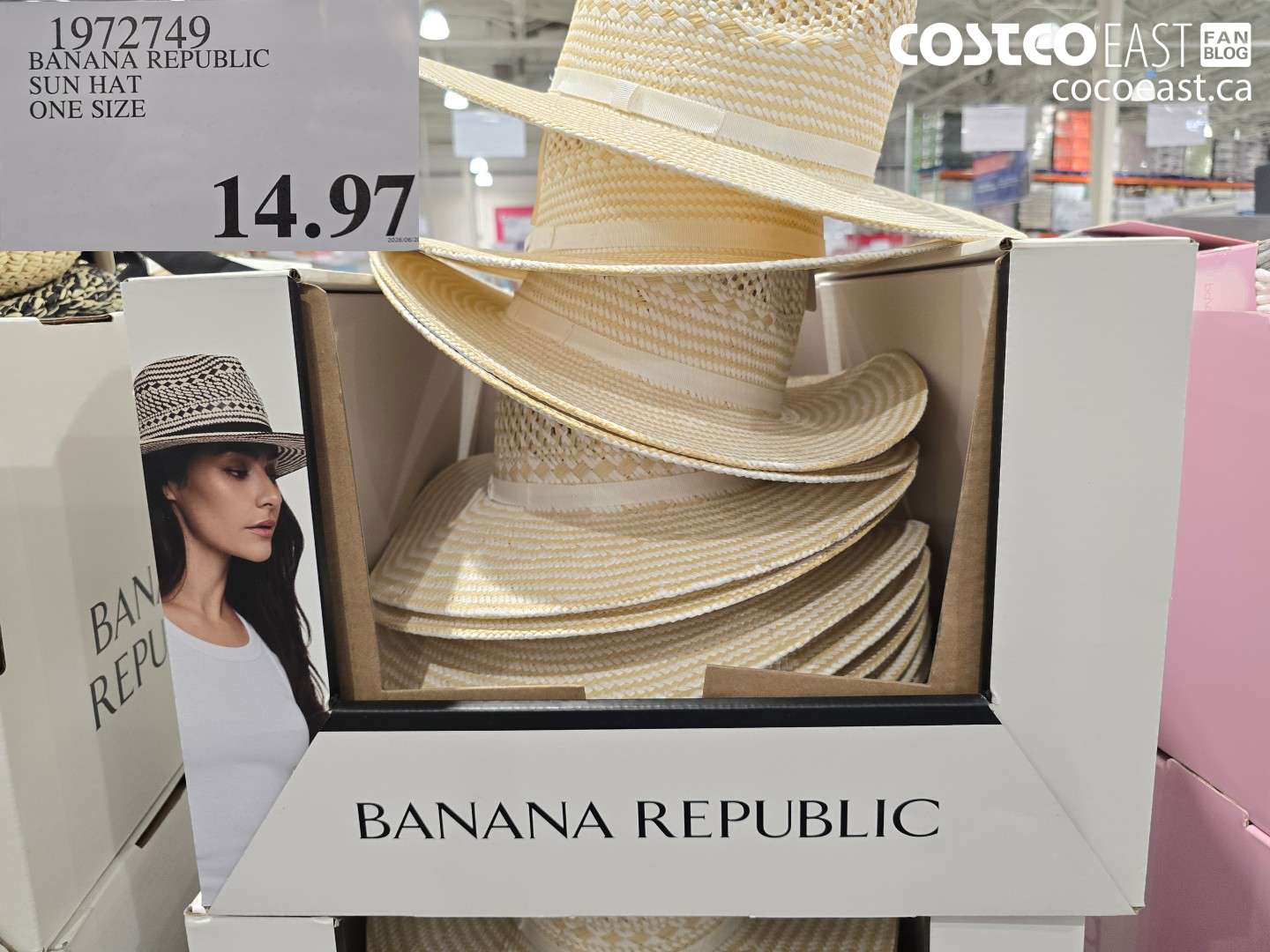 1972749 BANANA REPUBLIC SUN HAT ONE SIZE $14.97