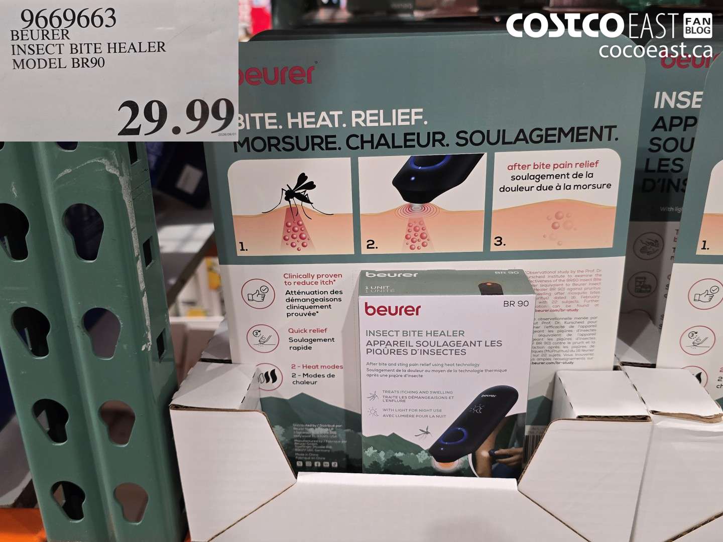 9669663 BEURER INSECT BITE HEALER MODEL BR90 $29.99