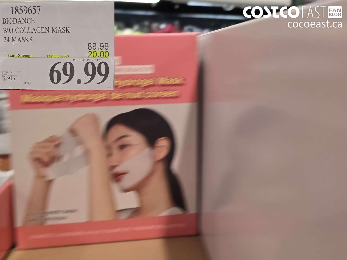 1859657 BIODANCE BIO COLLAGEN MASK 24 MASKS ($20.00 INSTANT SAVINGS EXPIRES ON 2026-06-28) $69.99