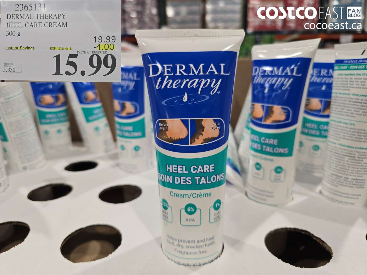 2365131 DERMAL THERAPY HEEL CARE CREAM 300 G ($4.00 INSTANT SAVINGS EXPIRES ON 2026-06-21) $15.99