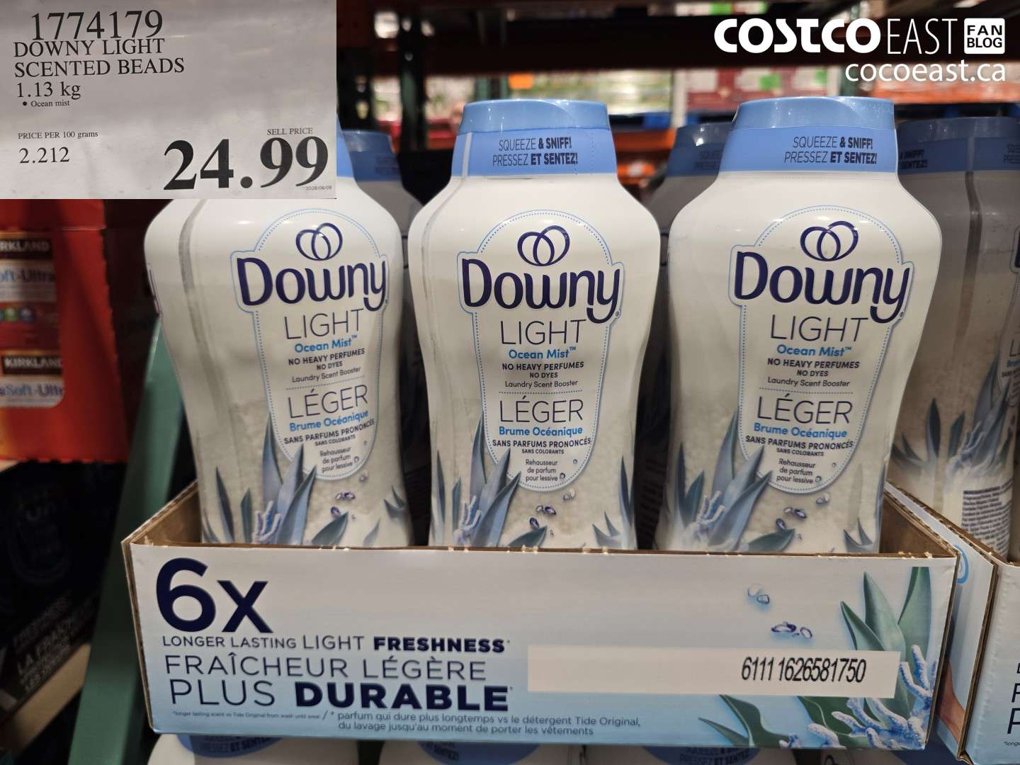1774179 DOWNY LIGHT SCENTED BEADS 1.13 KG $24.99