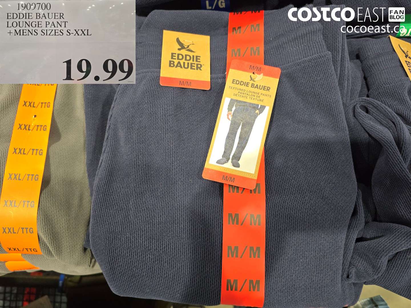 1909700 EDDIE BAUER LOUNGE PANT MENS SIZES S-XXL $19.99