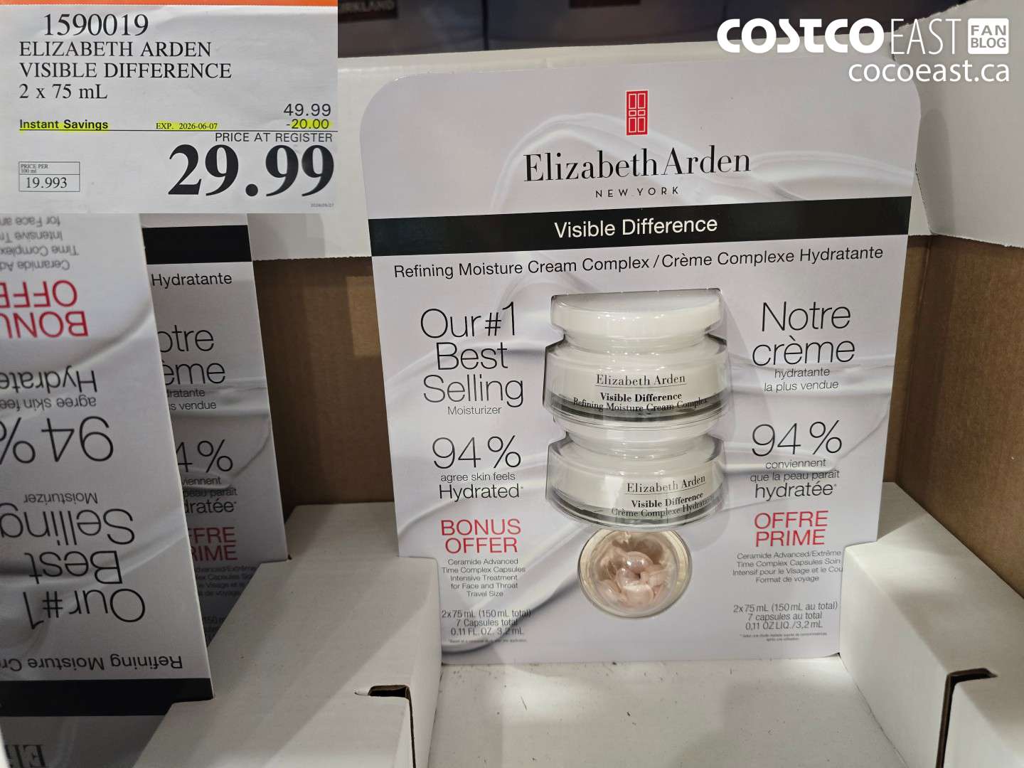 1590019 ELIZABETH ARDEN VISIBLE DIFFERENCE 2 X 75 ML ($20.00 INSTANT SAVINGS EXPIRES ON 2026-06-07) $29.99