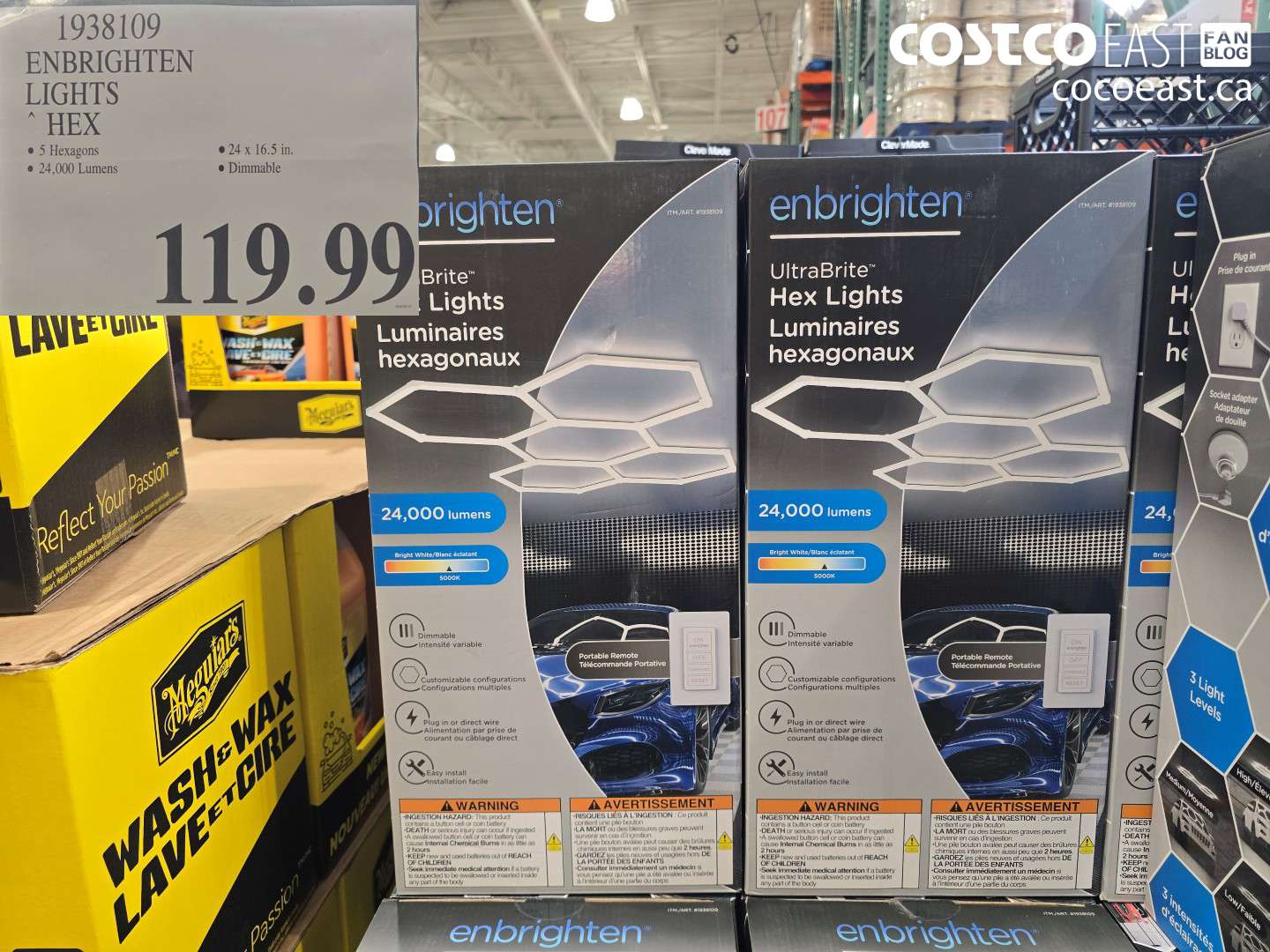 1938109 ENBRIGHTEN LIGHTS HEX $119.99