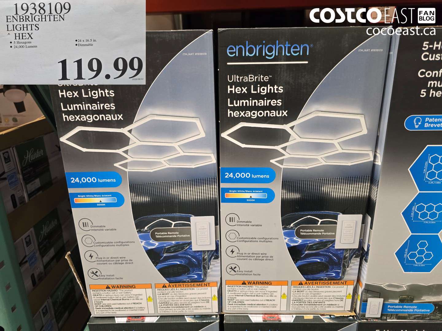 1938109 ENBRIGHTEN LIGHTS HEX $119.99