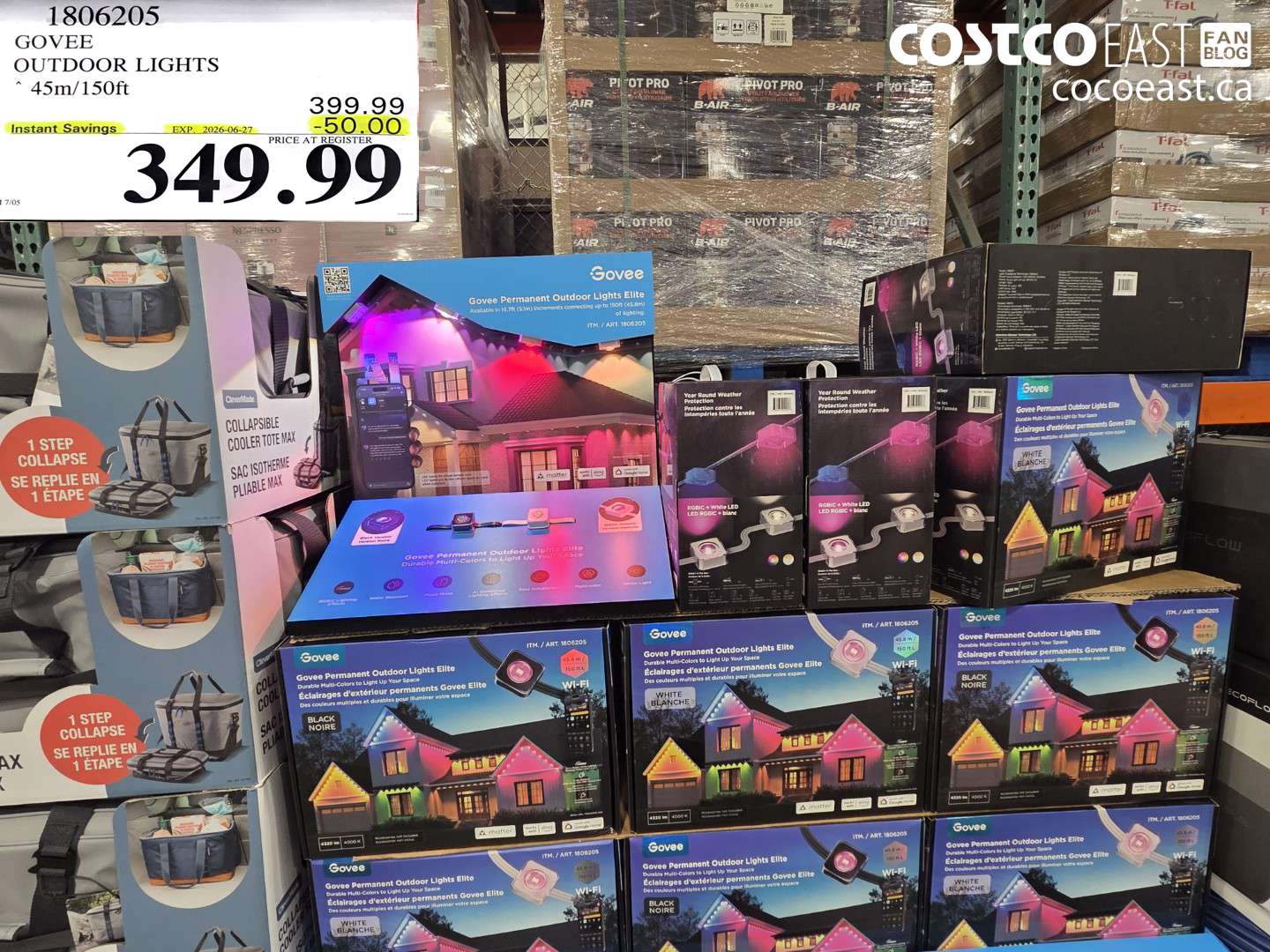 1806205 GOVEE OUTDOOR LIGHTS 45M/150FT ($50.00 INSTANT SAVINGS EXPIRES ON 2026-06-27) $349.99
