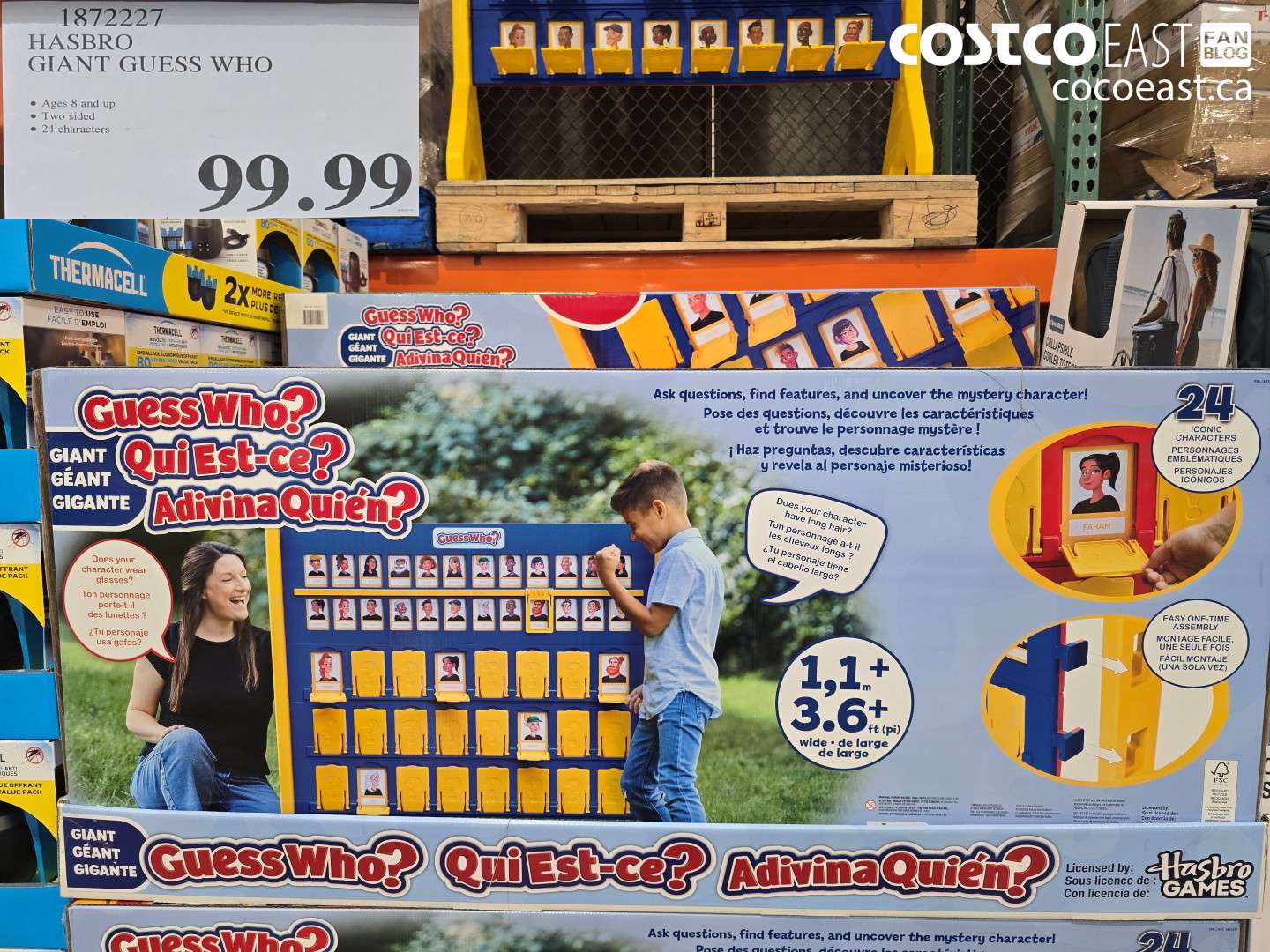 1872227 HASBRO GIANT GUESS WHO $99.99