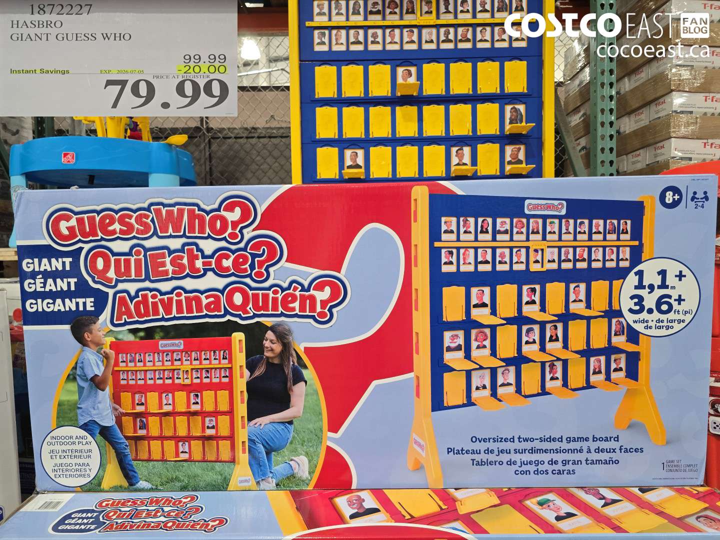 1872227 HASBRO GIANT GUESS WHO ($20.00 INSTANT SAVINGS EXPIRES ON 2026-07-05) $79.99