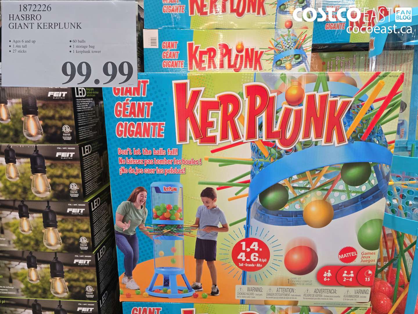 1872226 HASBRO GIANT KERPLUNK $99.99