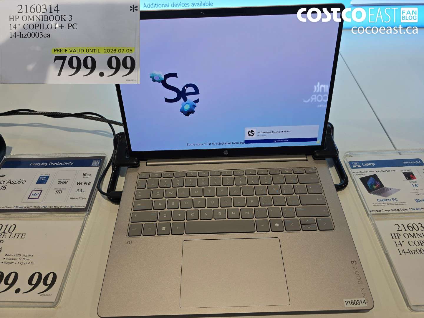 2160314 HP OMNIBOOK 3 14