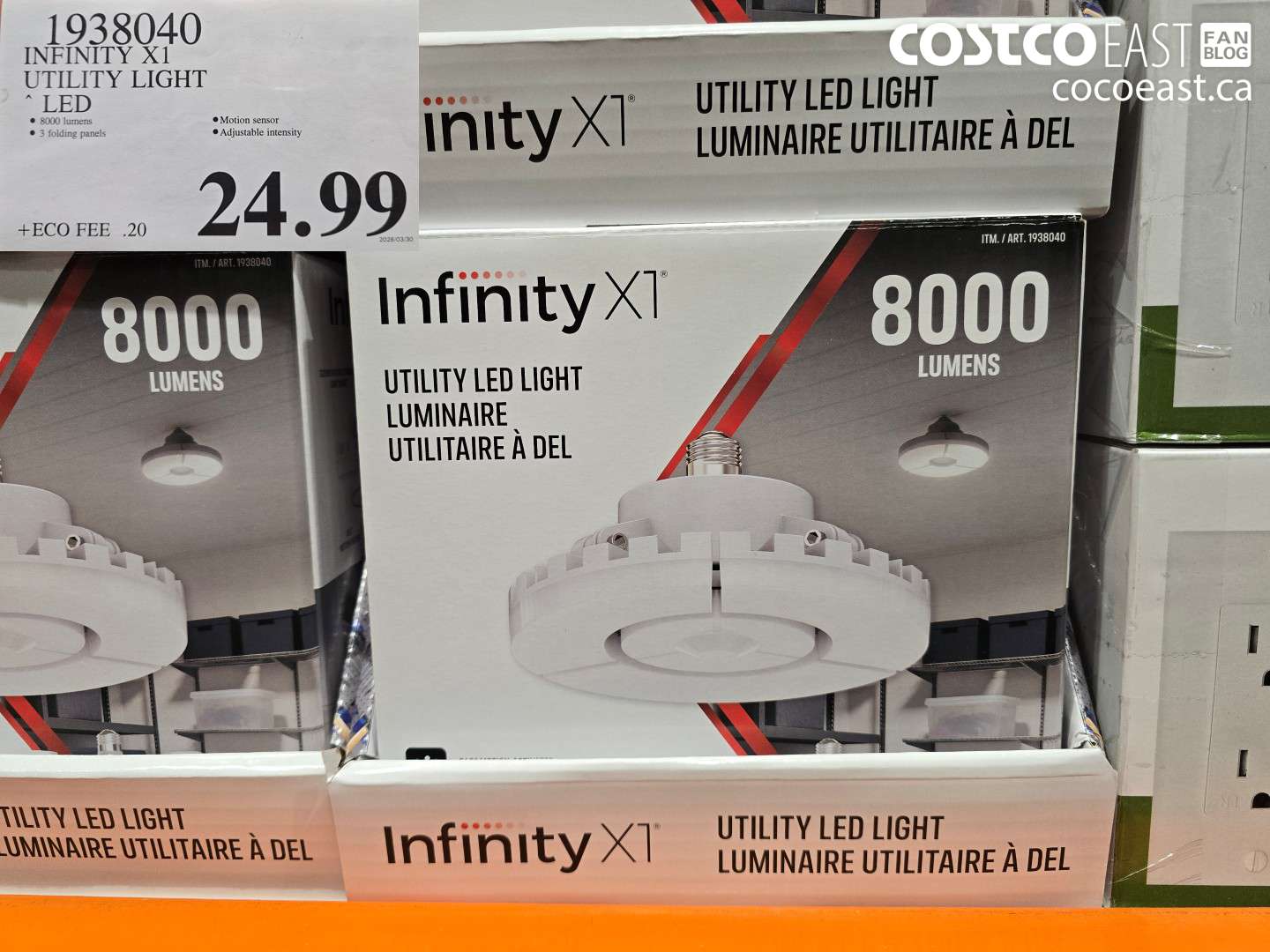 1938040 INFINITY X1 UTILITY LIGHT LED $24.99