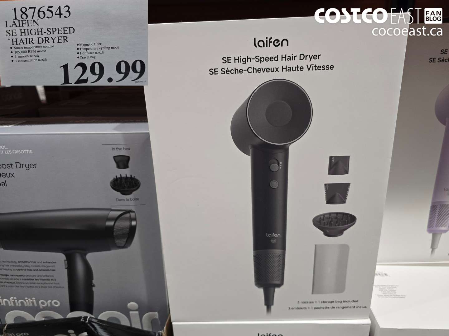 1876543 LAIFEN SE HIGH-SPEED HAIR DRYER $129.99
