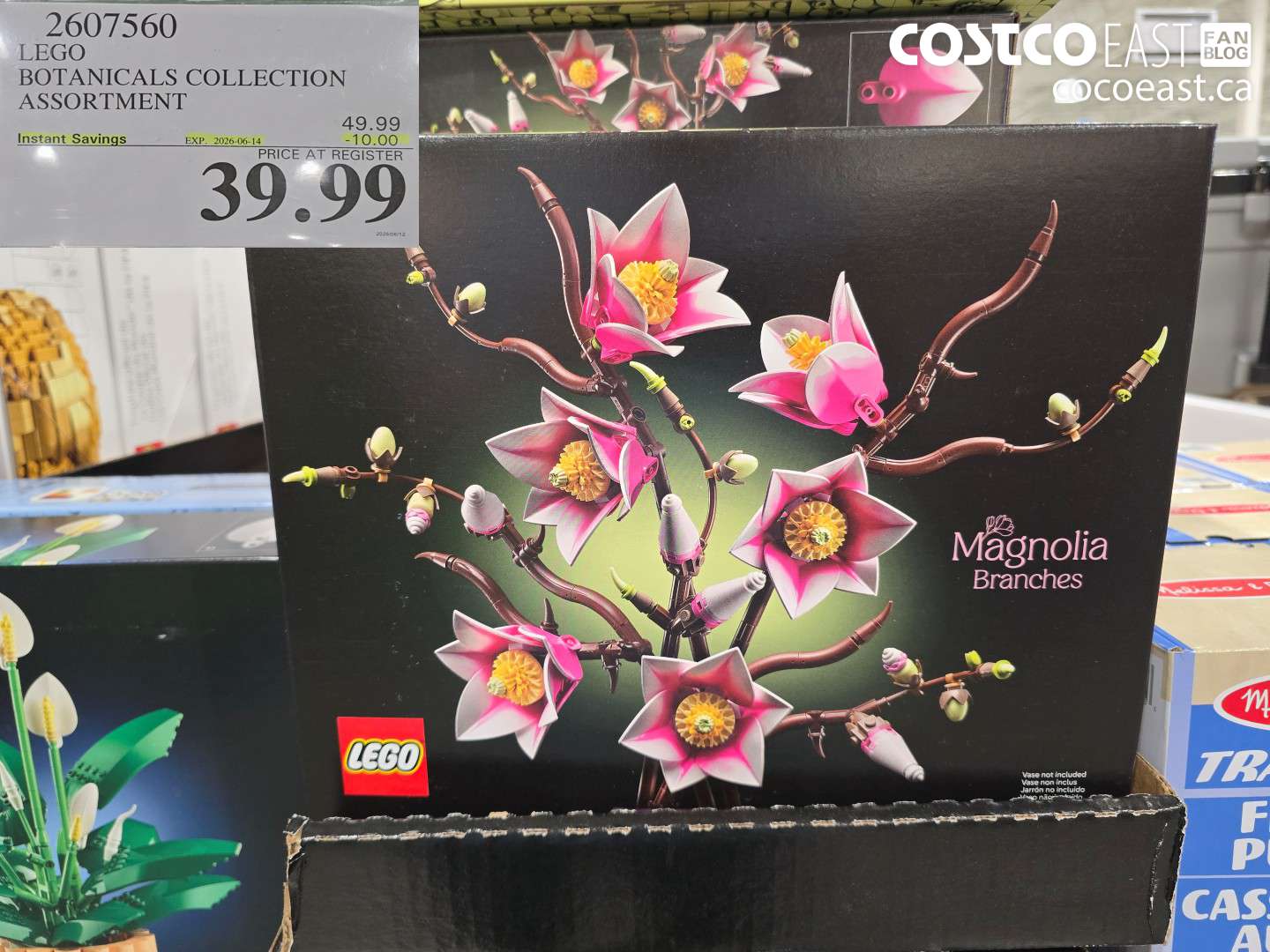 2607560 LEGO BOTANICALS COLLECTION ASSORTMENT ($10.00 INSTANT SAVINGS EXPIRES ON 2026-06-14) $39.99