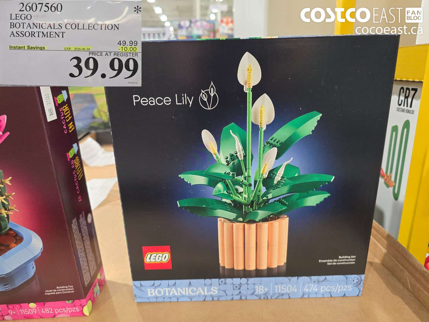 2607560 LEGO BOTANICALS COLLECTION ASSORTMENT ($10.00 INSTANT SAVINGS EXPIRES ON 2026-06-28) $39.99