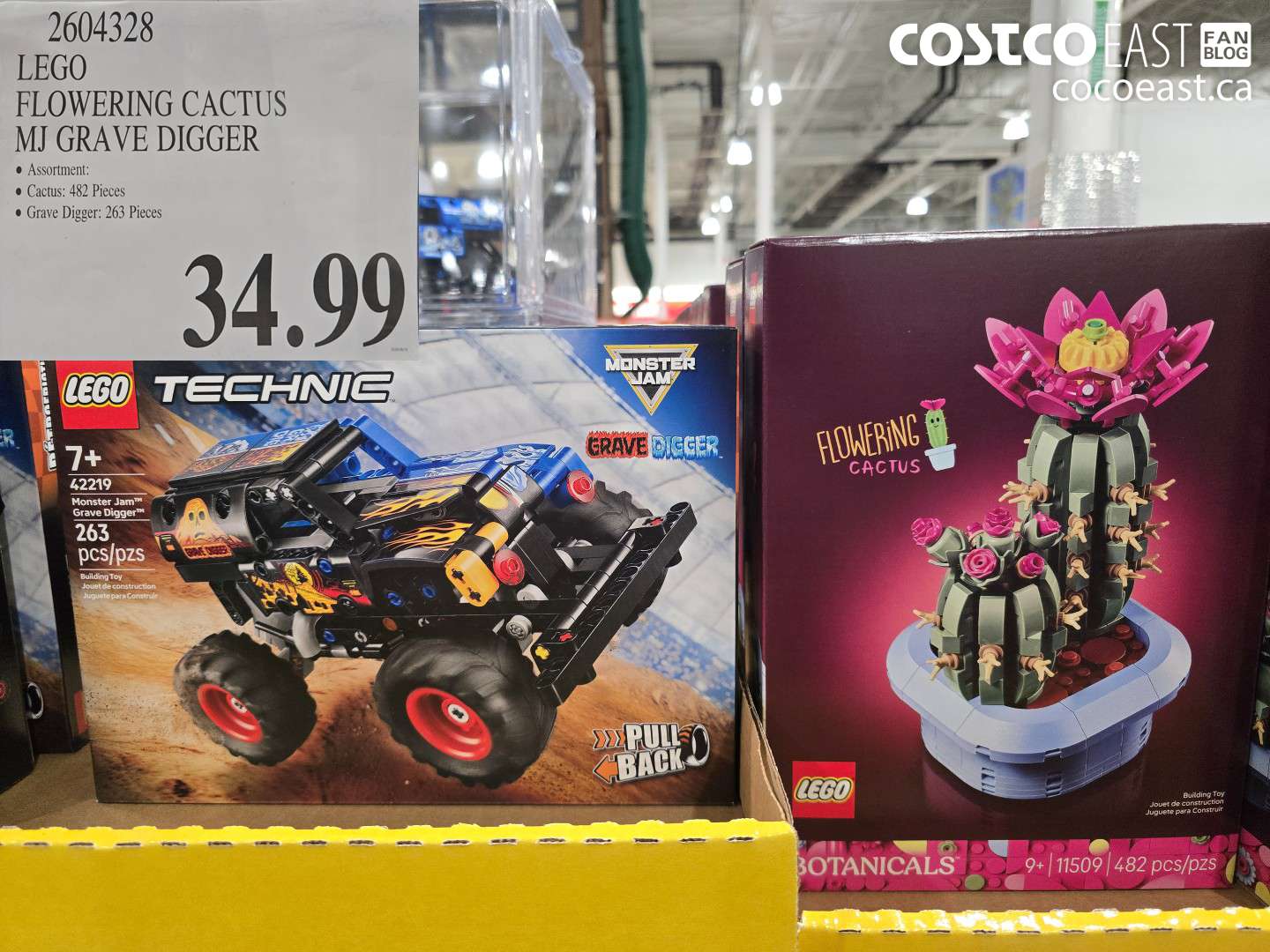 2604328 LEGO FLOWERING CACTUS MJ GRAVE DIGGER $34.99