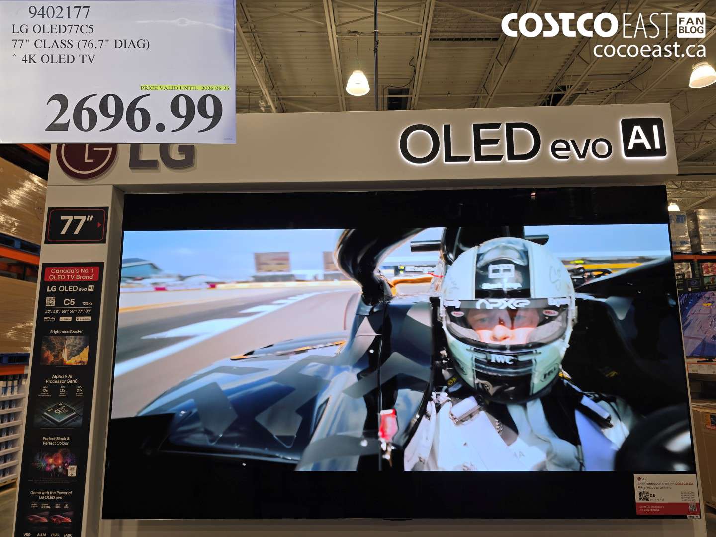 9402177 LG OLED77C5 77