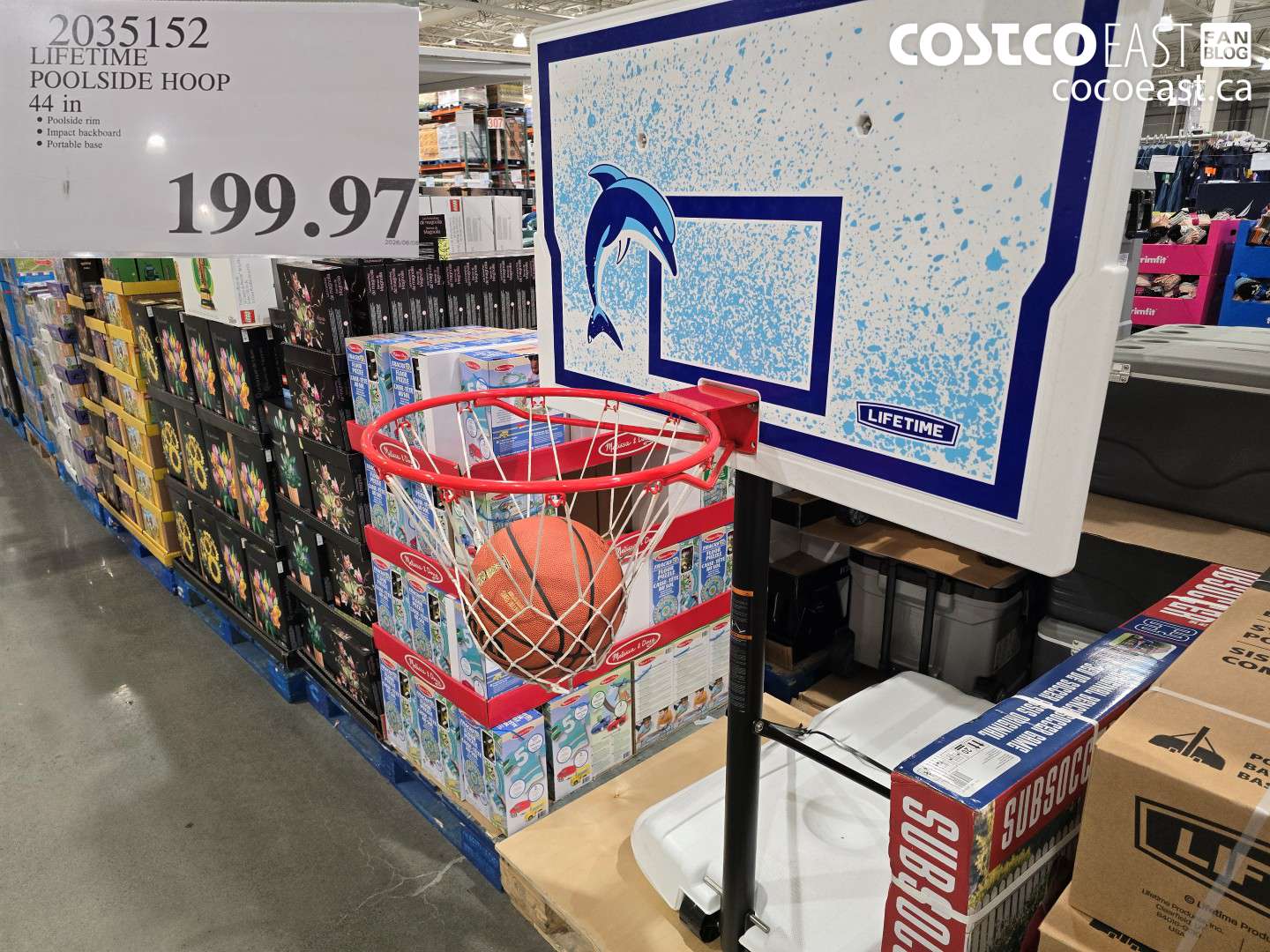 2035152 LIFETIME POOLSIDE HOOP 44 IN $199.97
