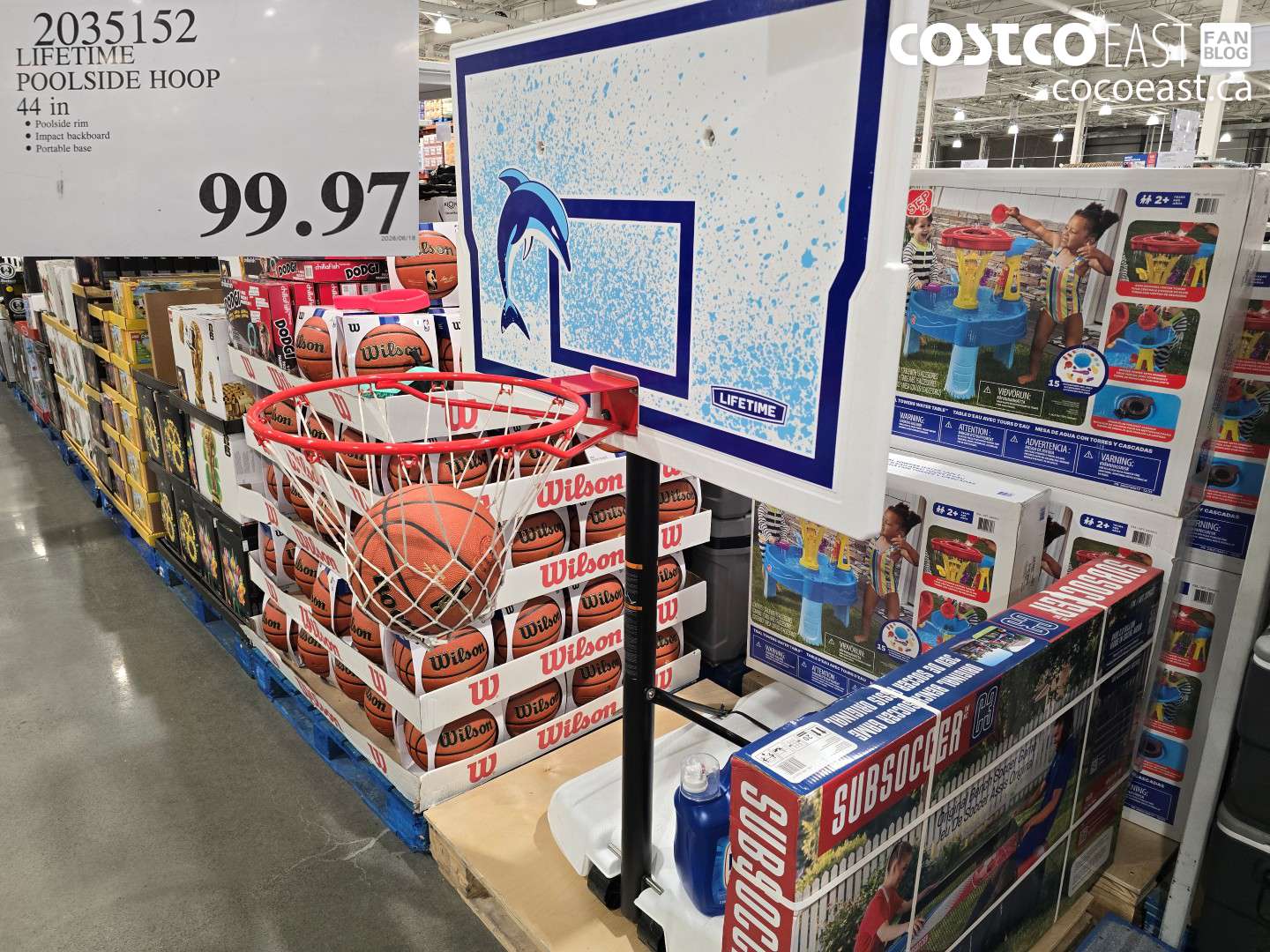 2035152 LIFETIME POOLSIDE HOOP 44 IN $99.97