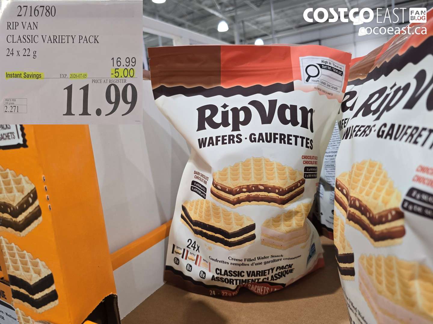 2716780 RIP VAN CLASSIC VARIETY PACK 24 X 22 G ($5.00 INSTANT SAVINGS EXPIRES ON 2026-07-05) $11.99