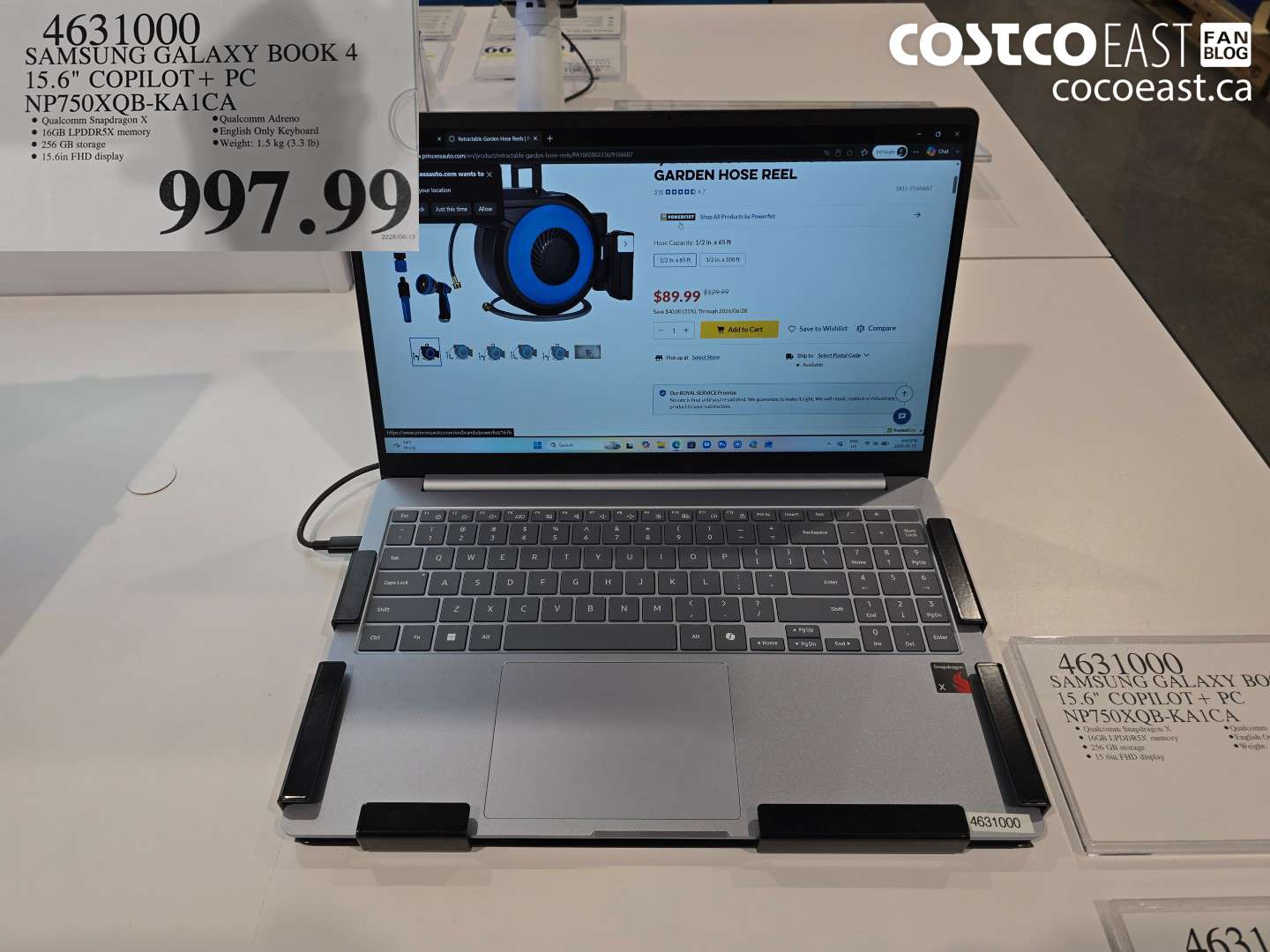 4631000 SAMSUNG GALAXY BOOK 4 15.6