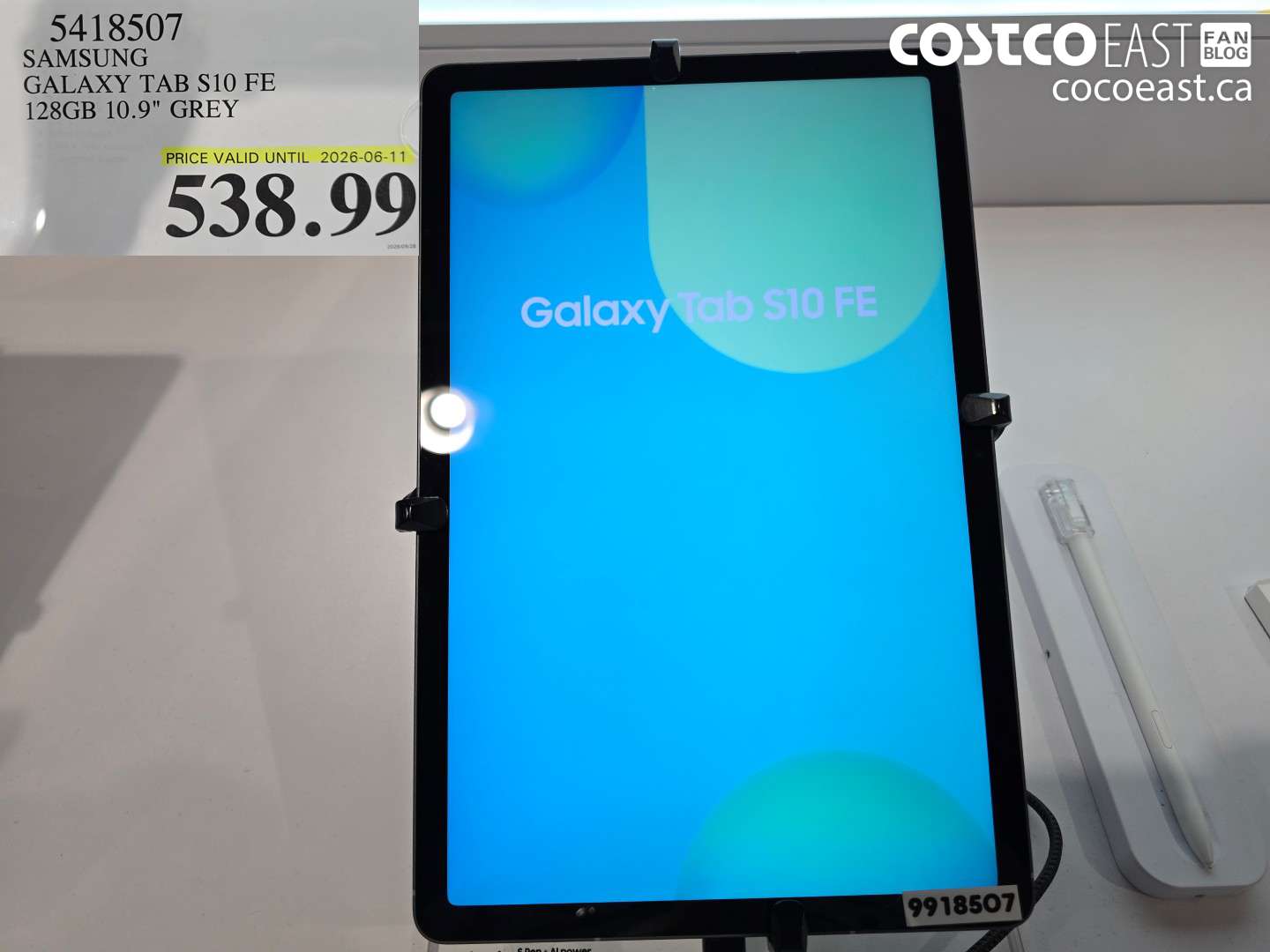 5418507 SAMSUNG GALAXY TAB S10 FE 128GB 10.9