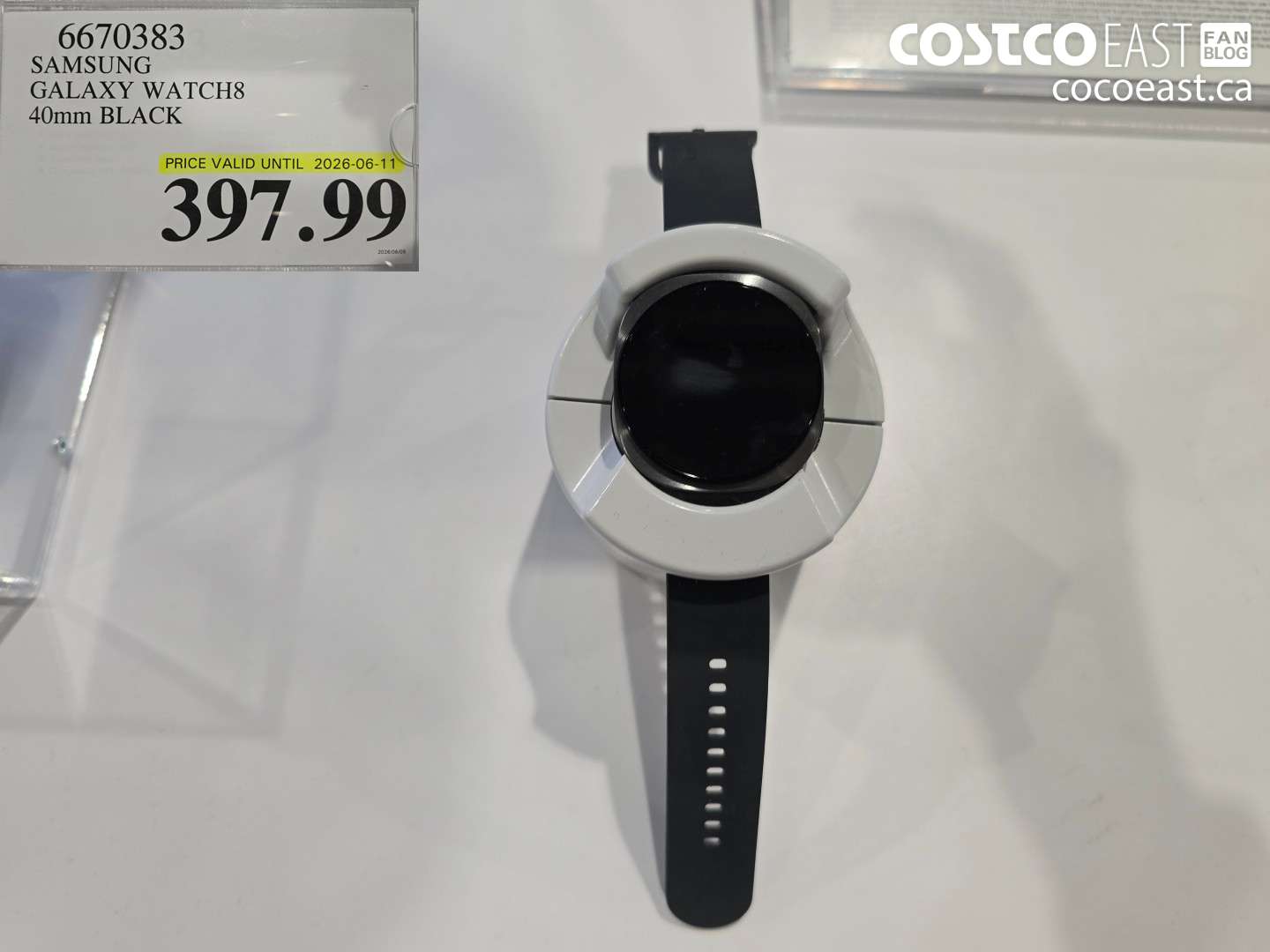 6670383 SAMSUNG GALAXY WATCH8 40MM BLACK $397.99